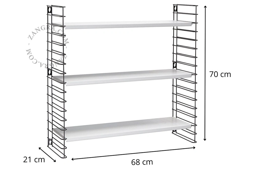black&white Tomado modular bookshelf