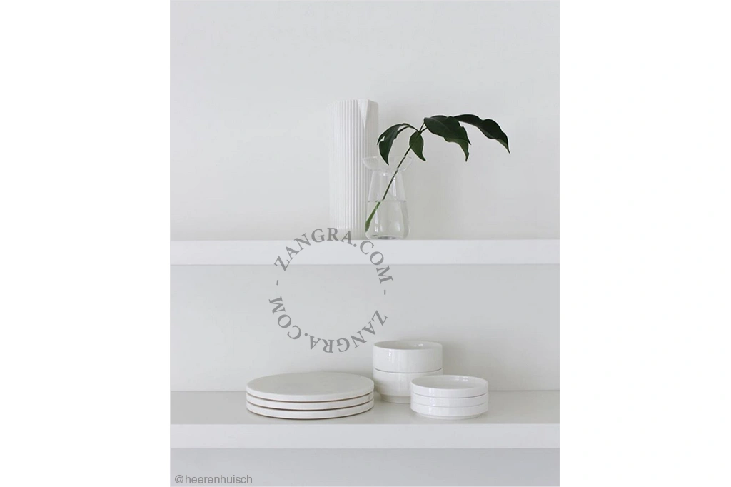 porcelanowy talerz - Ø 12 cm