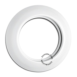 porcelain cover plate for RJ45, TV/FM sockets