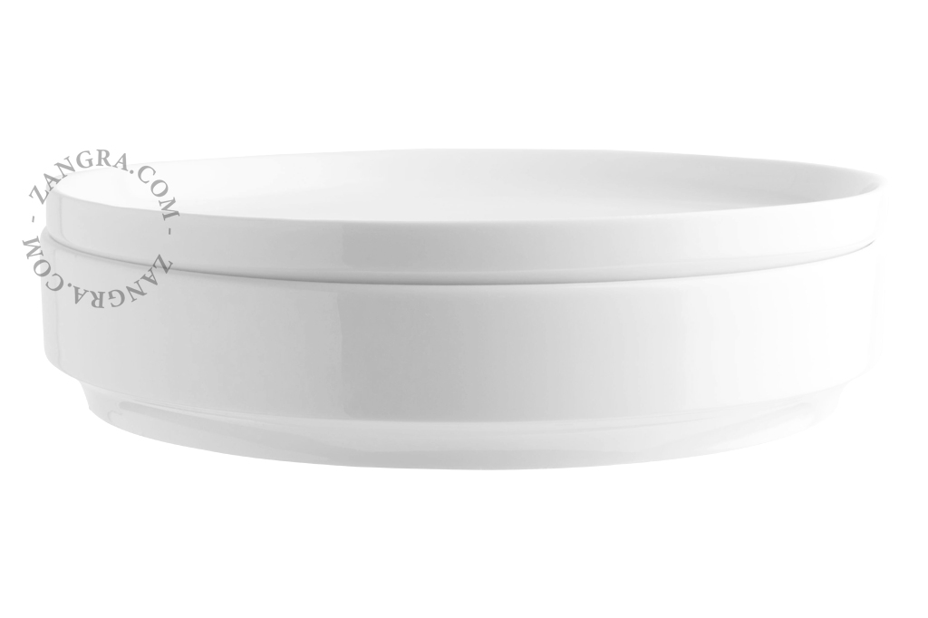 porcelain serving dish - Ø 21 cm