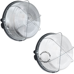 Udendørs bakelit skotlampe.