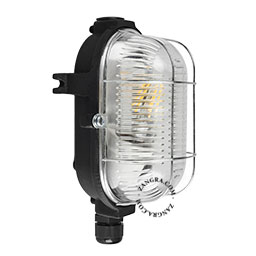 Udendørs skotlampe i støbejern - Bess.