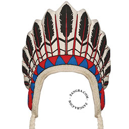 kids013_001_l-happyeti-indien-indiaan-hoed-indian-hat