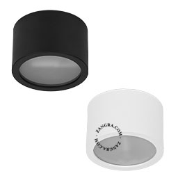 Overflademonteret LED-spotlight.