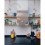 Concave light bulb.
