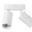 Overflademonteret dobbelt LED-spotlight.