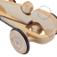 coche de carreras de madera