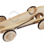 coche de carreras de madera