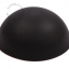 Rosone da soffitto Cable Cup flessibile nero.