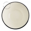 Blauwe kom in emaille met een diameter van 16 cm.