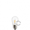 bombilla LED E27 de filamento transparente