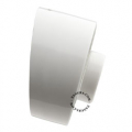 White porcelain sloping wall light.