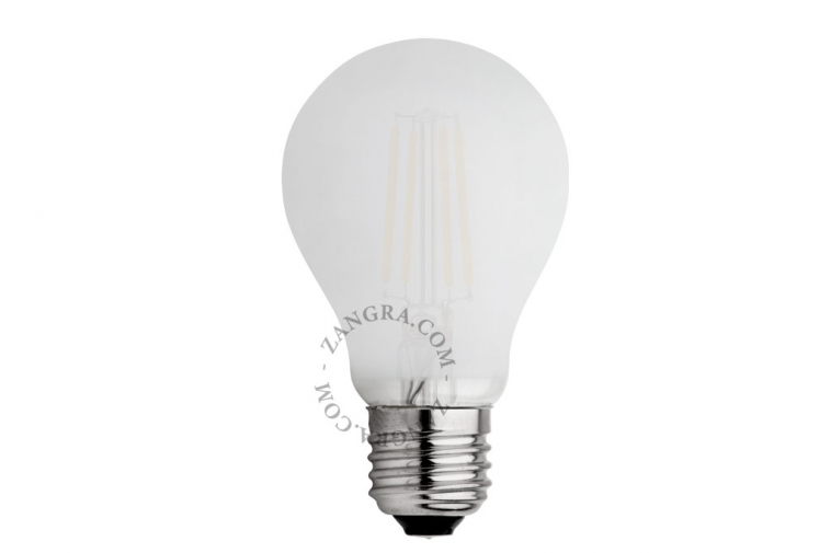bombilla esmerilada LED E27 de filamento