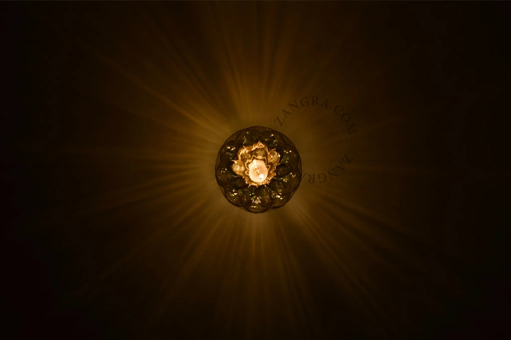 E27 dimbar filament LED ljuskälla - rökt glas - konkav - 2200K - 4W