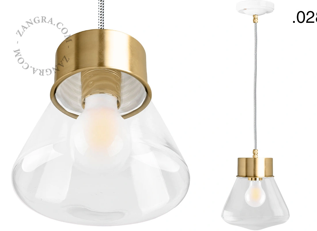 brass pendant light Celestine