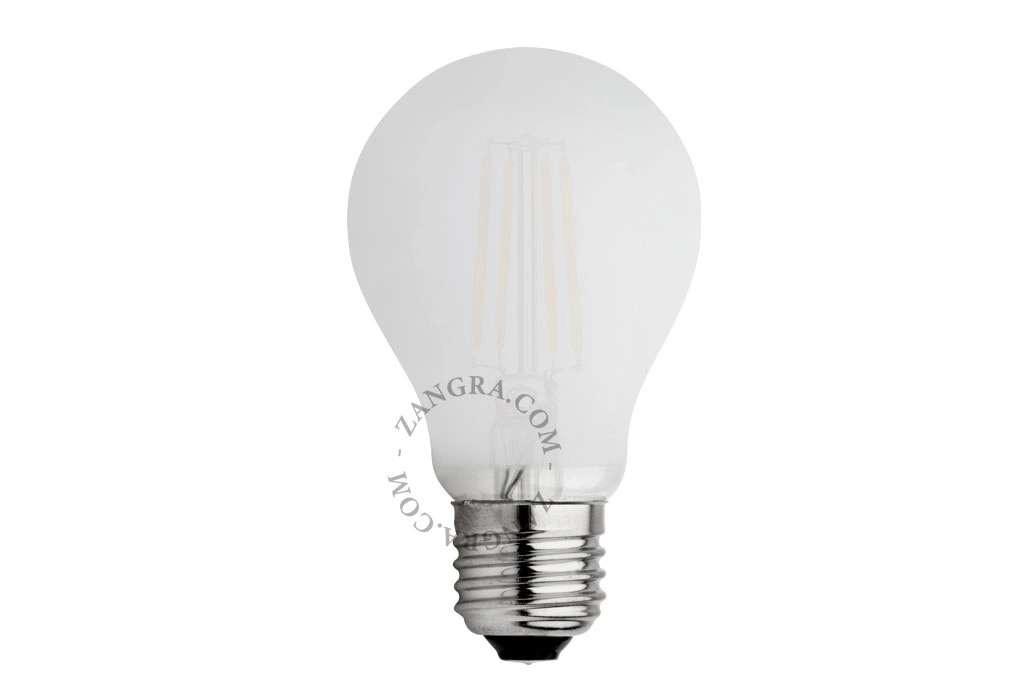 LED regulável - vidro opalino - 6,5W -  Ø 6 cm