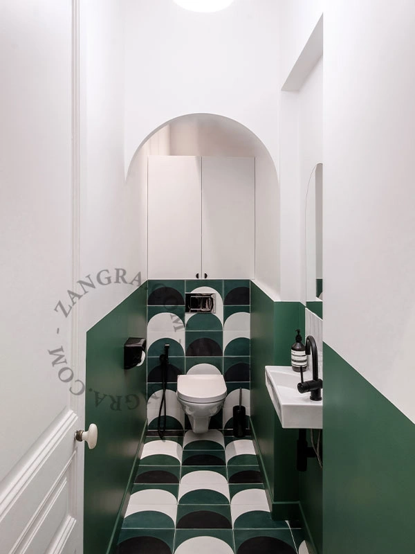 black porcelain toilet paper holder