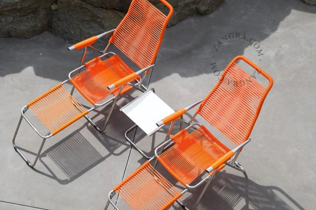 lounge chair da giardino "Spaghetti"