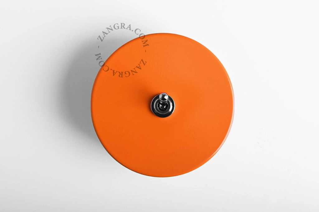 orange trappströmbrytare – nickel vippspak
