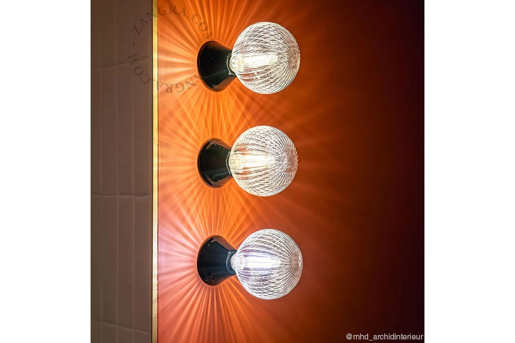 E27 dimbar filament LED ljuskälla - linjer - 2700K - 4W