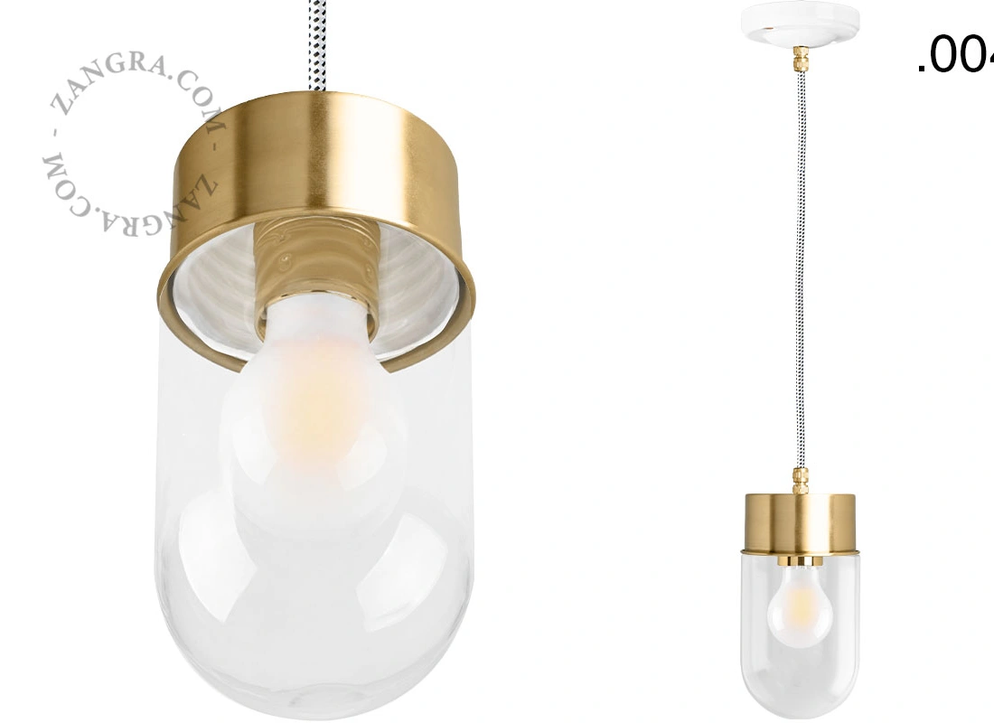 brass pendant light Celestine