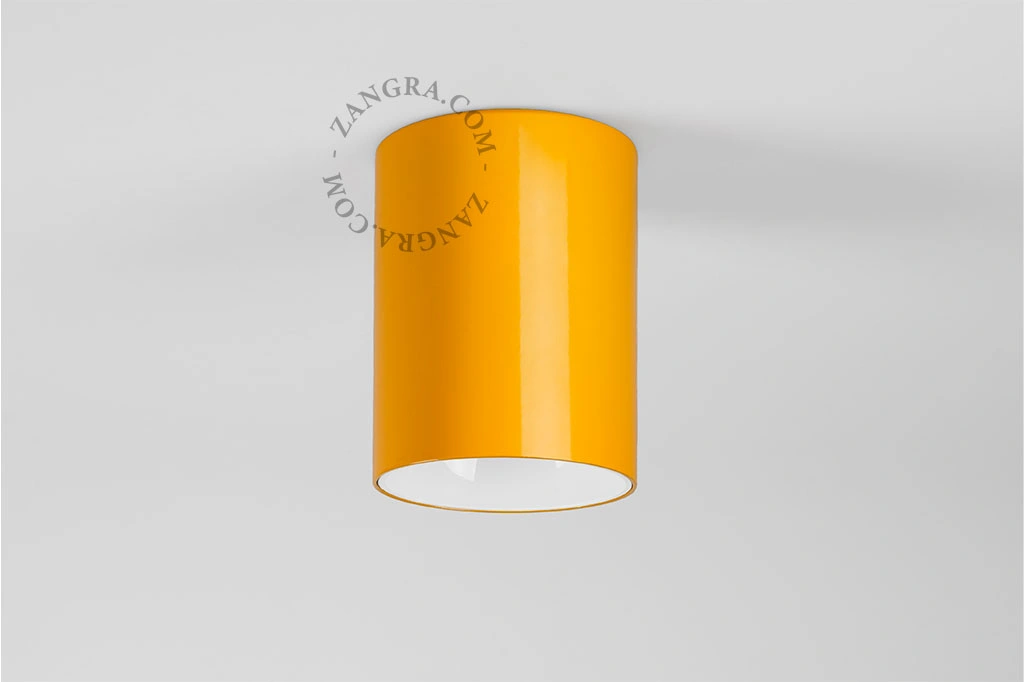 gul LED-spotlight Annabelle Ø  9 cm