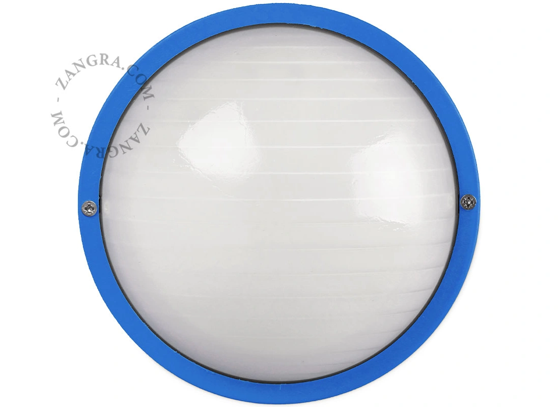blue bulkhead light Daffodil - IP44