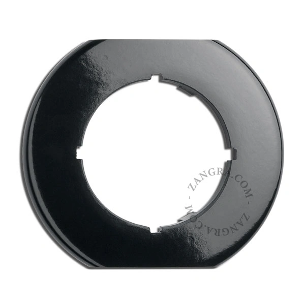 single cover bakelite black
