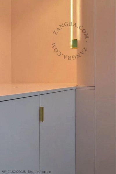 portalampade dorati S14s per lampadina a bastoncino