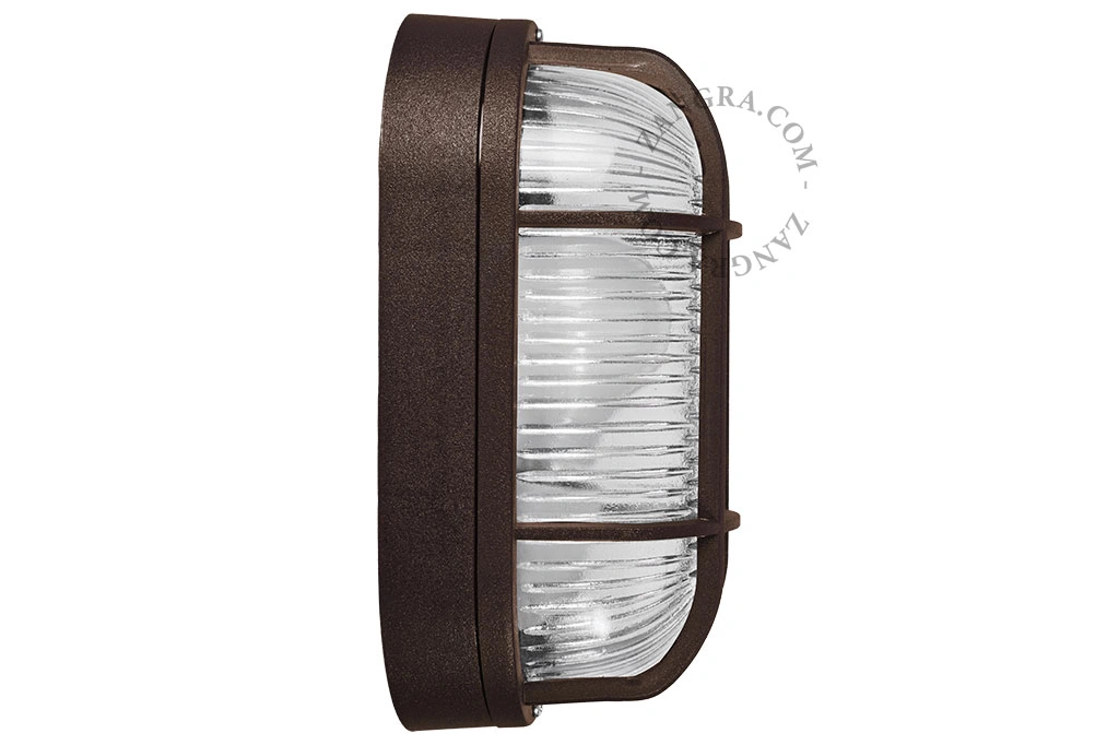 braune vergitterte Schiffslampe Benji - IP44