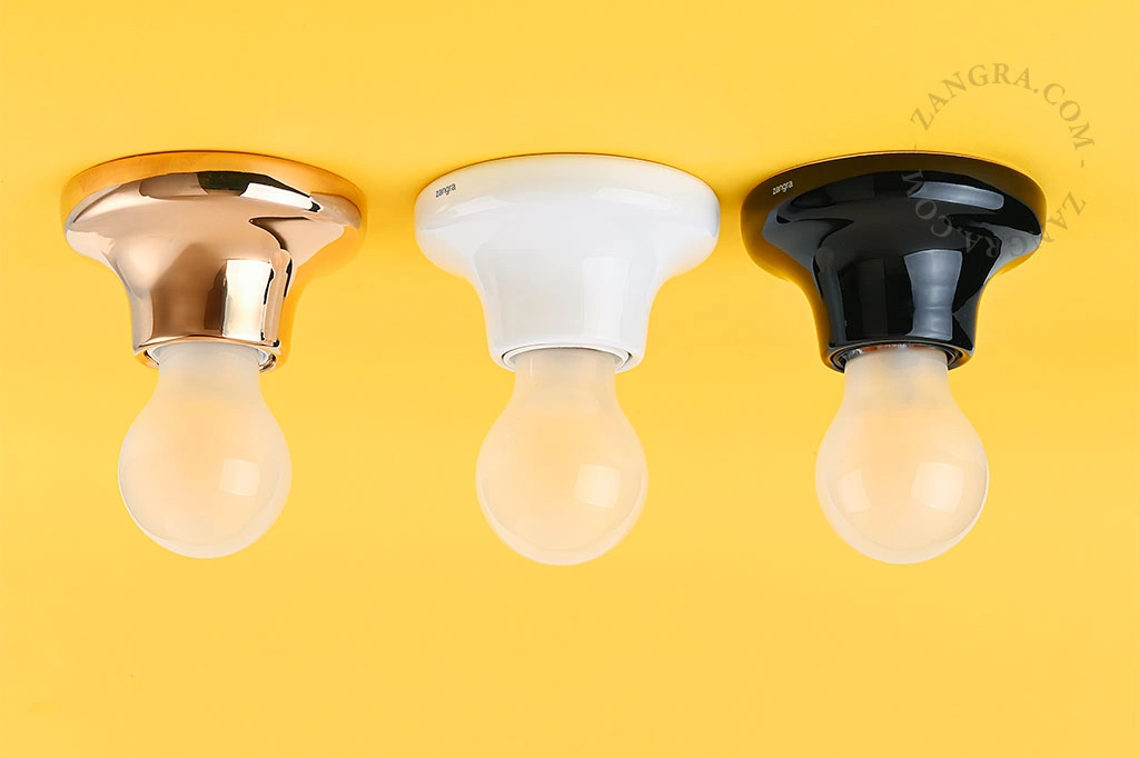 lampa porcelanowa czarna 001
