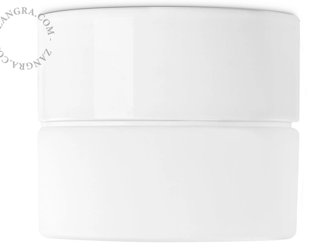 waterdichte armatuur 'Puur Porselein' - Ø 10 cm - IP54