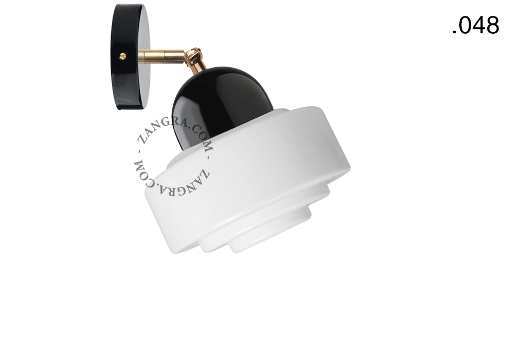 lampa porcelana ze szklanym kloszem