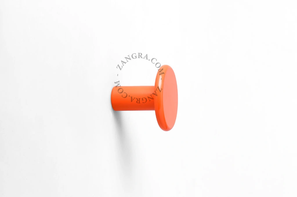 colgador redondo naranja
