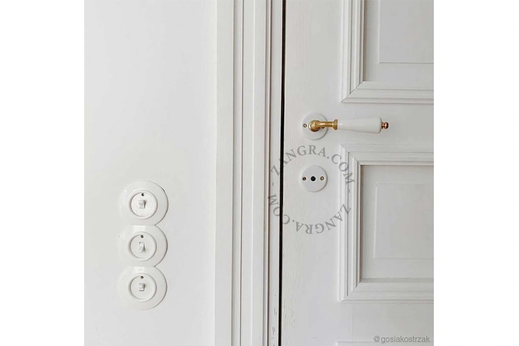 white porcelain covers