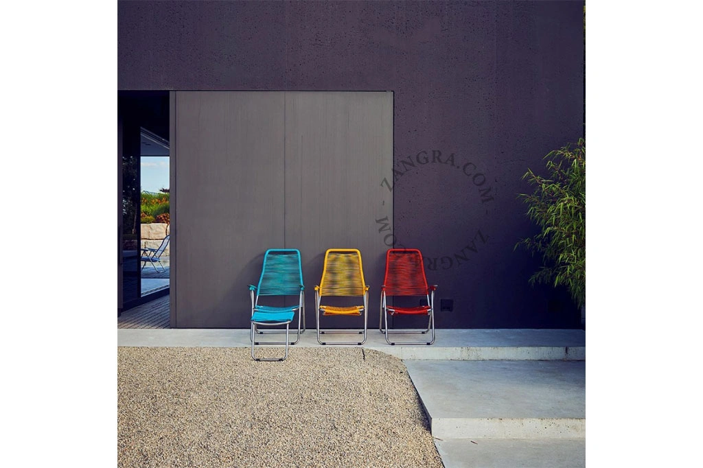 lounge chair da giardino "Spaghetti"