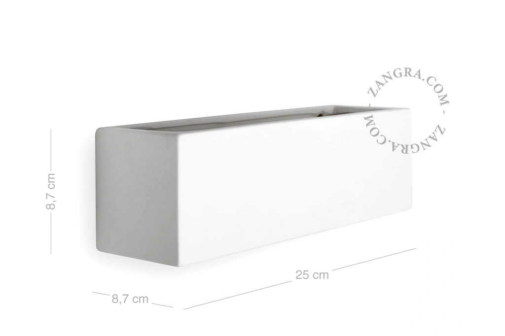 wandlamp in keramiek - 25 cm