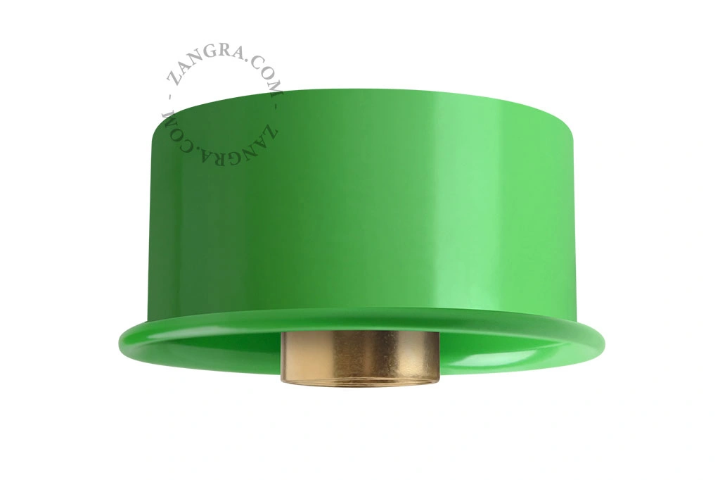 applique ou plafonnier vert - Ø 10 cm