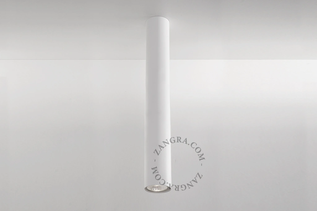 overflademonteret downlight Ø  5,5 cm - hvid