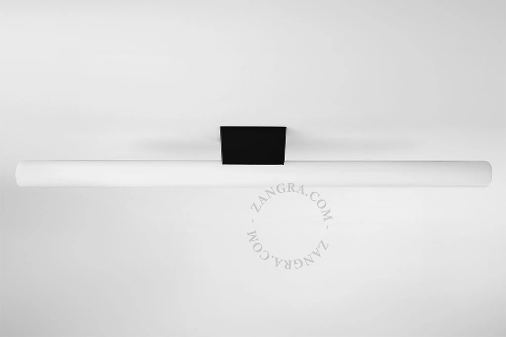 black wall or ceiling light S14d - 50 cm