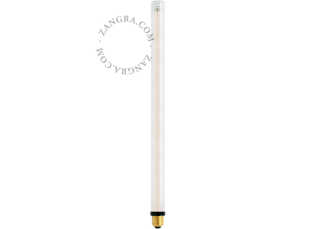 LED buislamp met geribbeld glas 50 cm