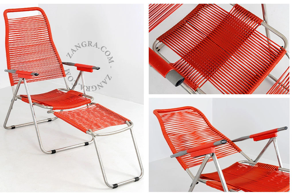 lounge chair da giardino "Spaghetti"