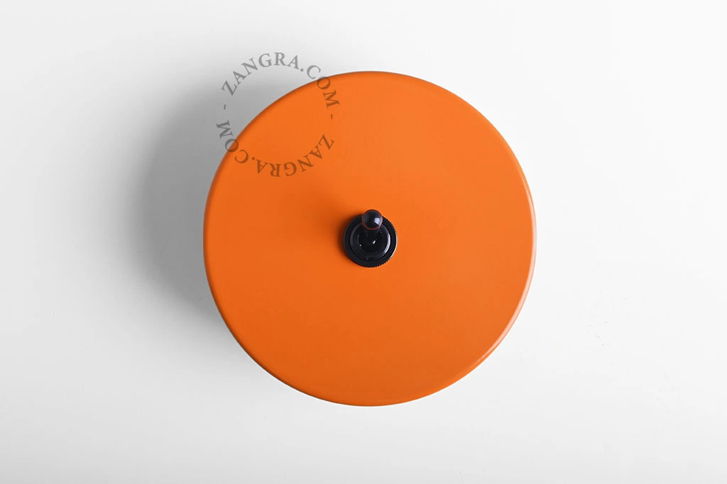 Wechsel-/Einfachschalter – orange/schwarz