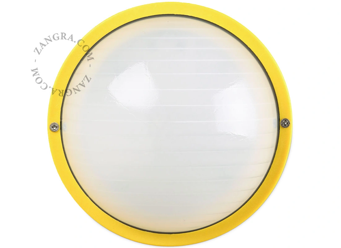 yellow bulkhead light Daffodil - IP44