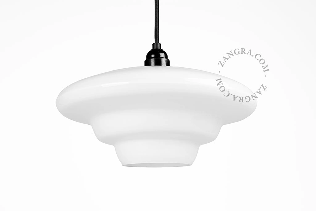Art Deco glazen hanglamp Demeter