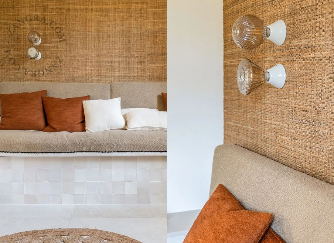 kooldraad LED lamp – 'lijntjes' rookglas