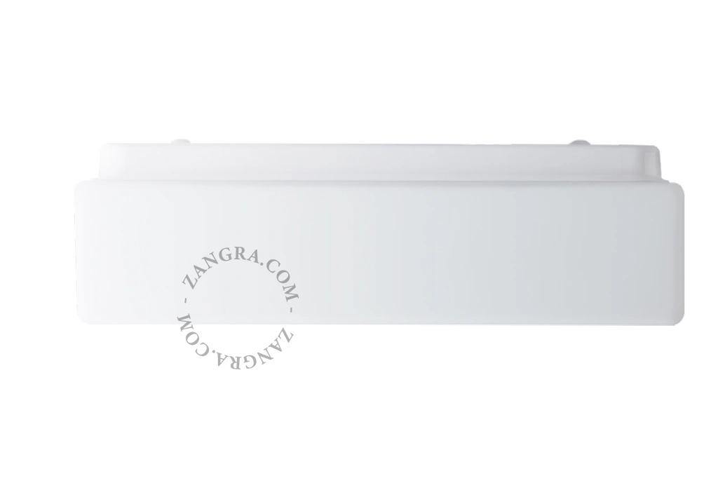 taklampa i blåst glas för badrum – 34cm - IP43