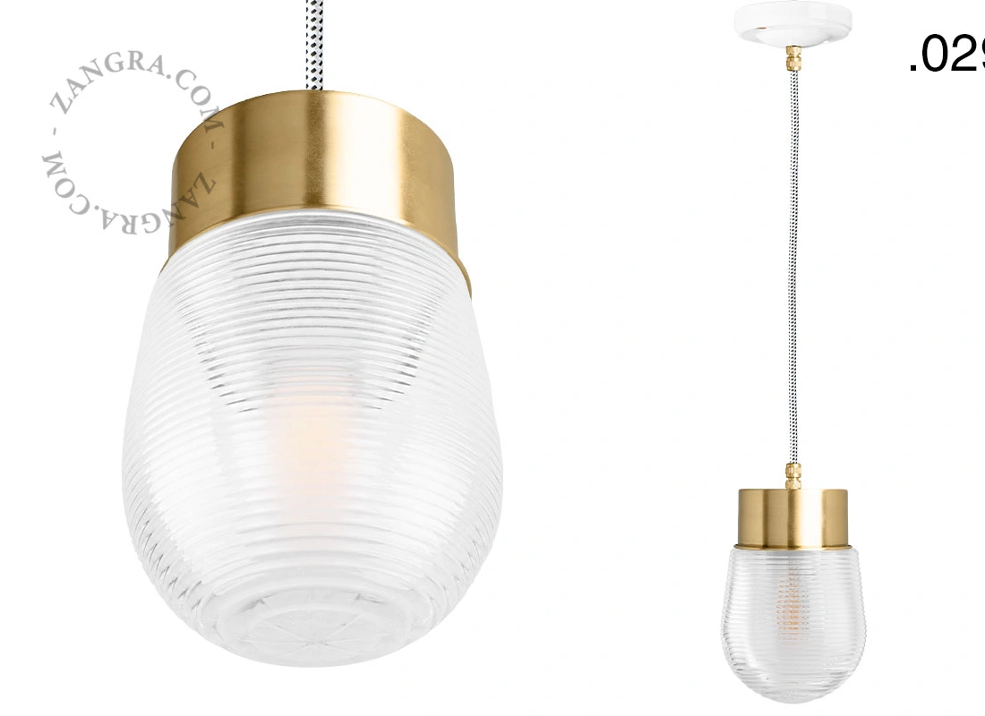 brass pendant light Celestine