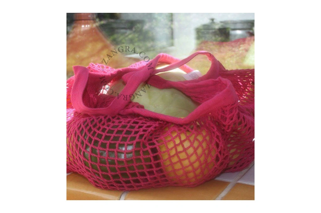 reusable cotton net bag