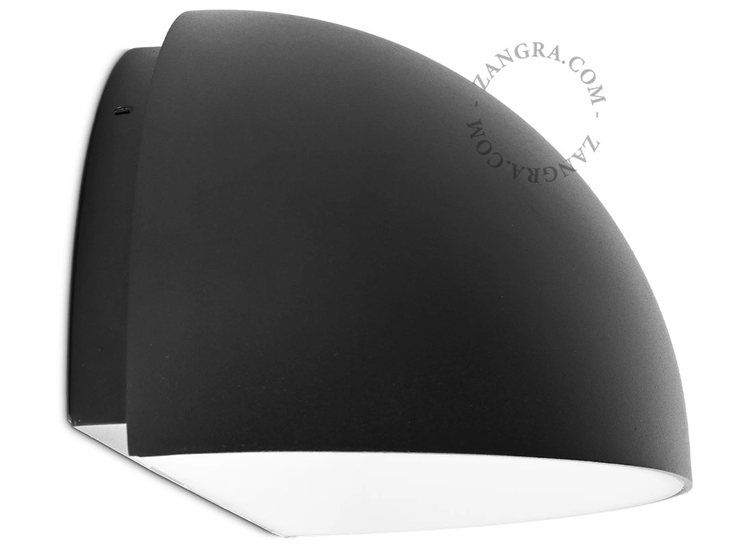 half-moon wall light Evelyne - IP54